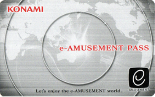 one of the basic designs for an e-amusement card.