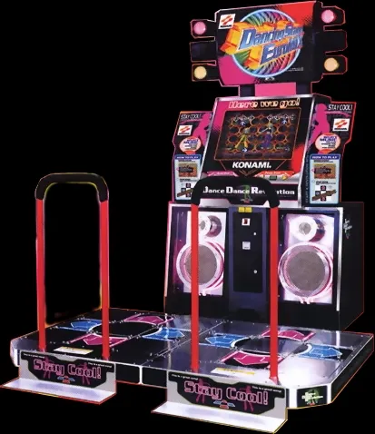 a standard Dancing Stage Euromix cabinet.